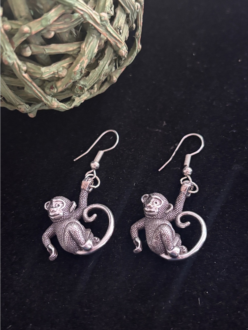 Brighton Monkey Dangle Earrings